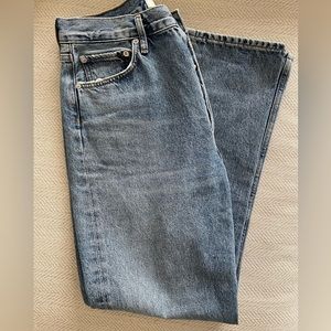 AGOLDE PINCH WAIST HIGH RISE STRAIGHT